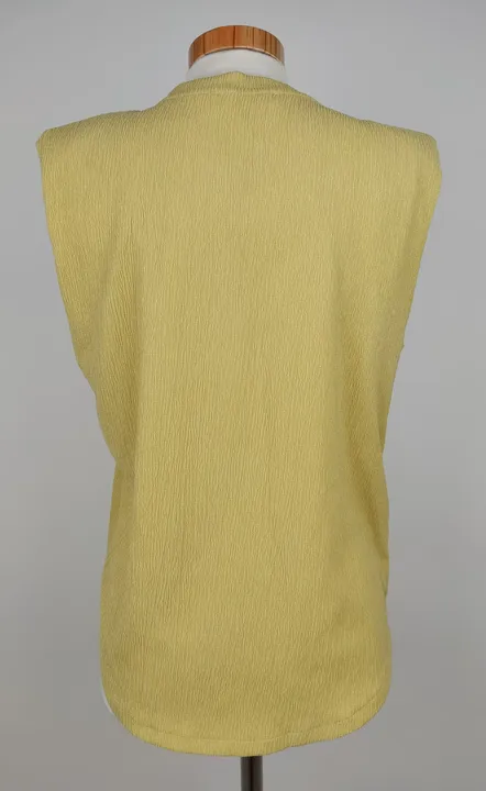 Mango Damen Shirt gelb - Gr. XS - Bild 3