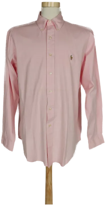 Polo Ralph Lauren Herren Hemd rosa  Button Down - UK 16 - Bild 4