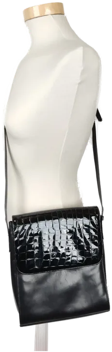 Damen Hand- Schultertasche schwarz - Bild 1