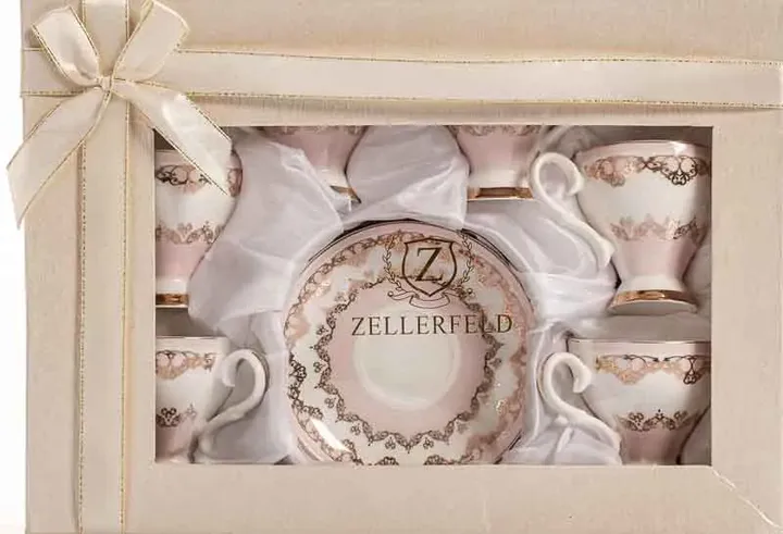 Zellerfeld Mocca Espresso Tee Service 12-teilig - Bild 2