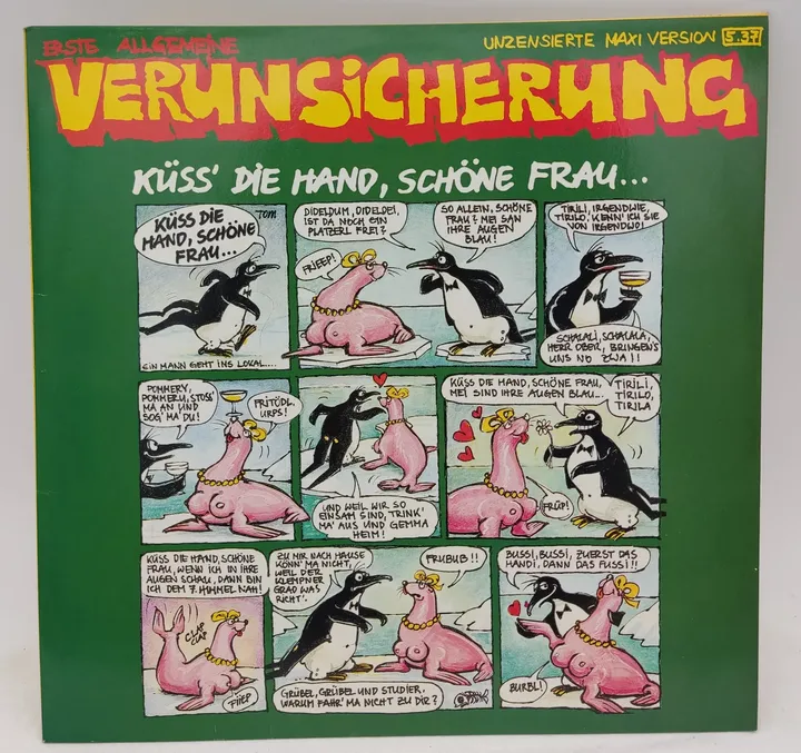 Langspielplatte - Erste Allgemeine Verunsicherung - Küss` die Hand, schöne Frau... - Bild 1