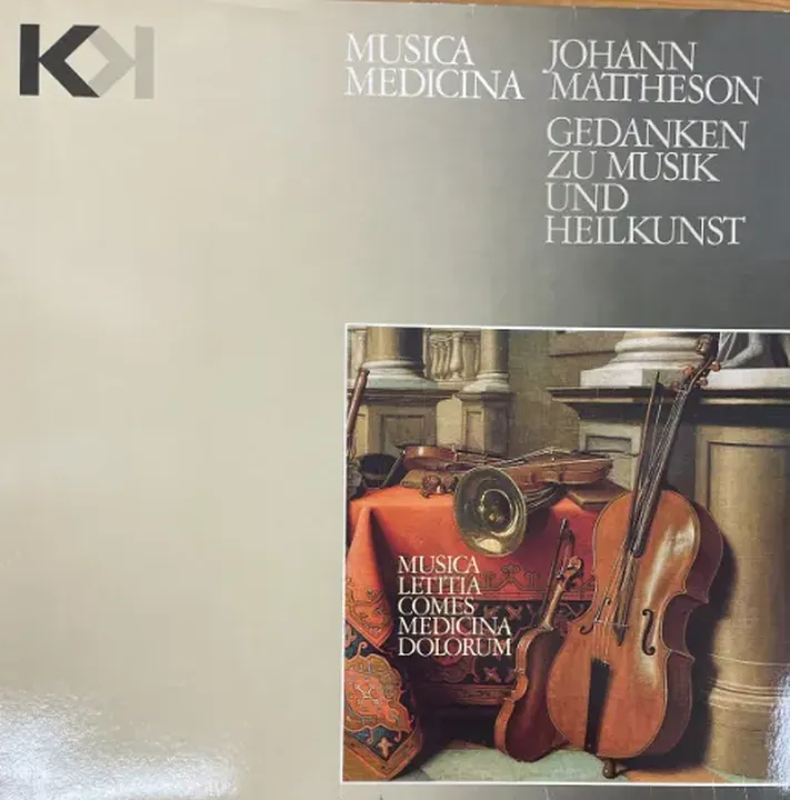 LP Schallplatte - Musica Medicina - Johann Mattheson - Gedanken zu Musik und Heilkunst - Bild 2