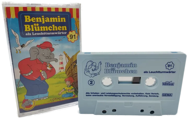 Hörspielkassette - Benjamin Blümchen 91 - Bild 1