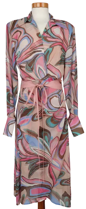 Maryley Damen Maxikleid, rosa - Gr. S  - Bild 1