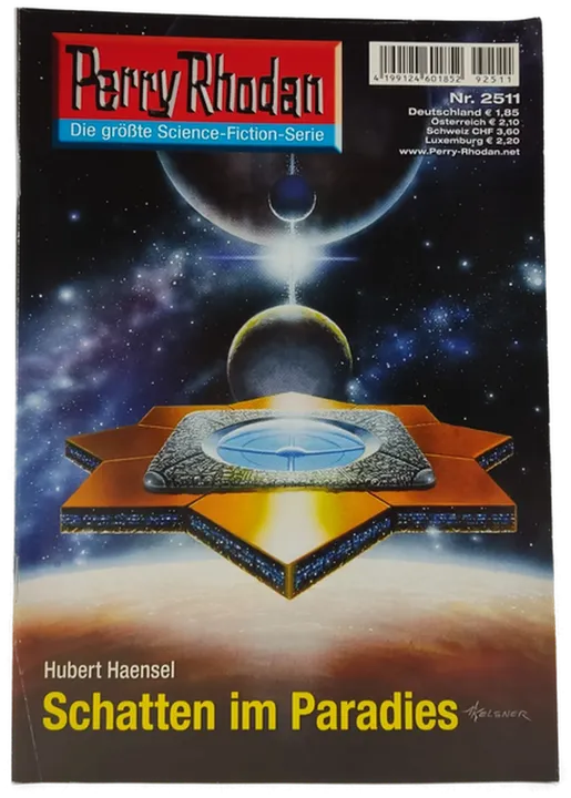 Romanheft Perry Rhodan Schatten im Paradies Erstauflage Nr. 2511 - Bild 1