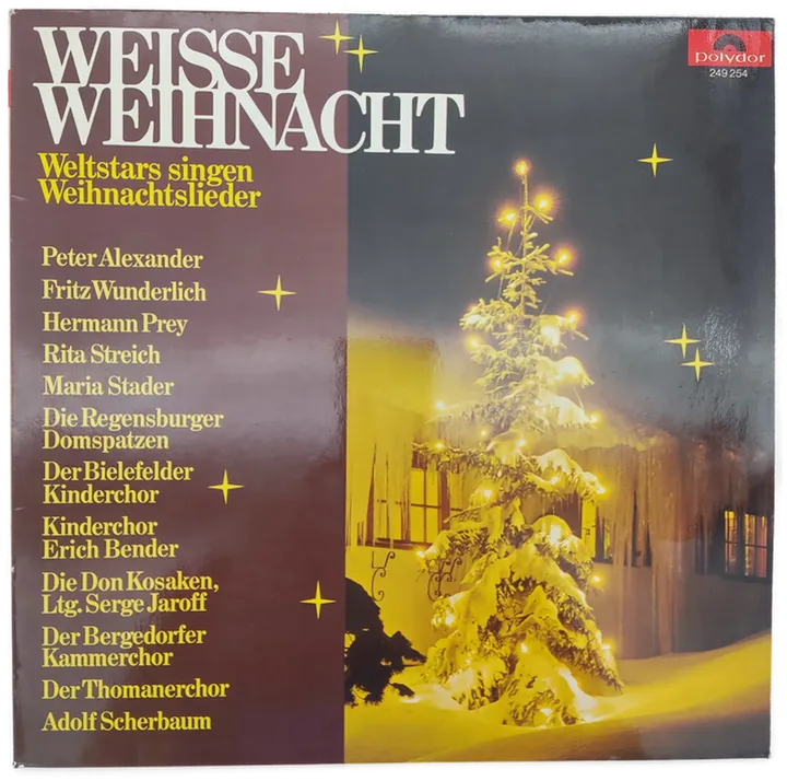 Weisse Weihnacht – Weltstars singen Weihnachtslieder (Schallplatte) - Bild 1