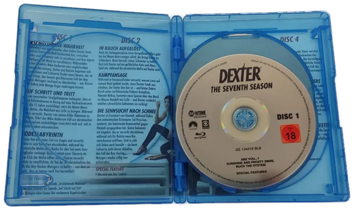 Blu-ray 4 Disc's Dexter 