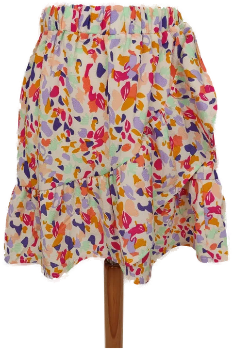 [NEU] Name It Kinder Rock lila/pink/orange gemustert - 134 - Bild 1