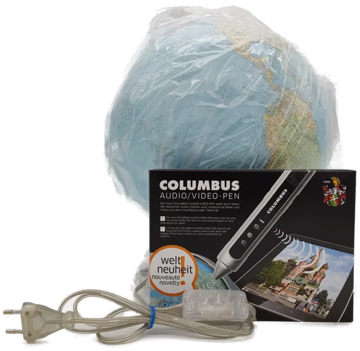 Columbus Globus mit Audio/Video - Pen - Bild 1