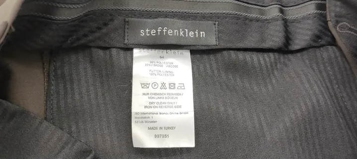 Steffen Klein Herren Designer Anzug Slim Fit braun Gr.54 - Bild 4