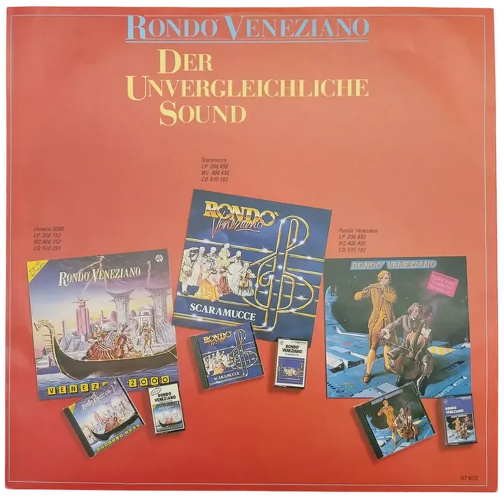 Vinyl LP - Rondo Veneziano - Poesie di Venezia - Bild 3