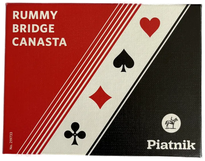 PIATNIK Romme Bridge Canasta - Spielkarten 219733 - Bild 1