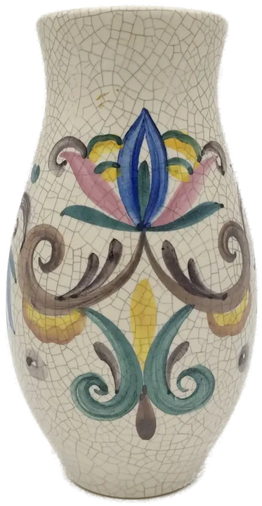 Gmundner Keramik Vintage Vase mit Muster - Bild 3