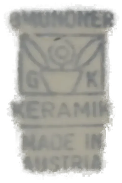 Gmundner Gießkanne „Grün Geflammt“, ca. 14 cm hoch - Bild 4