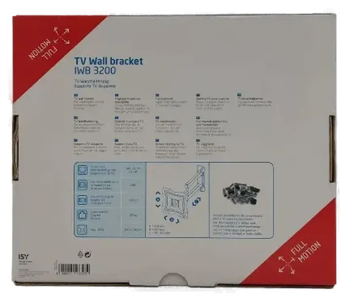 Isy IWB 3200 TV-/Fernseher-Wandhalterung - Bild 2