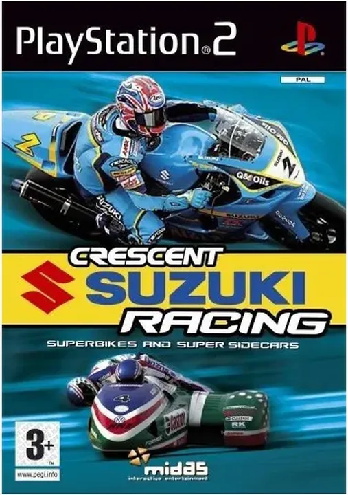 Playstation Sony PS2 Spiel Crescent Suzuki Racing - Bild 1