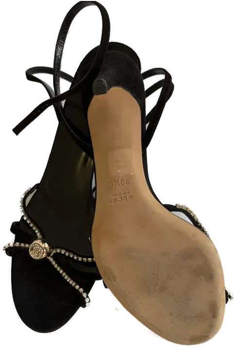 GUCCI Schuhe Damen Gr. 39,5 Absatzhöhe 9cm - Bild 4