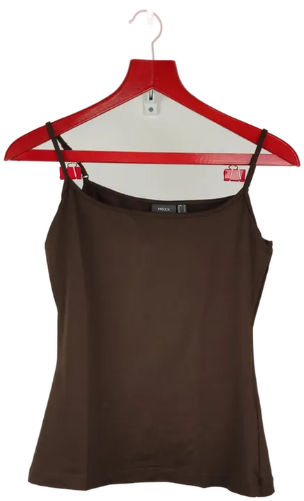 MEXX Damen Trägershirt dreierpack rot, braun, khaki- M/38 - Bild 3
