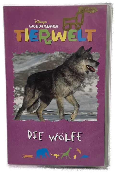 Disneys wunderbare Tierwelt: Die Wölfe - VHS - Bild 1