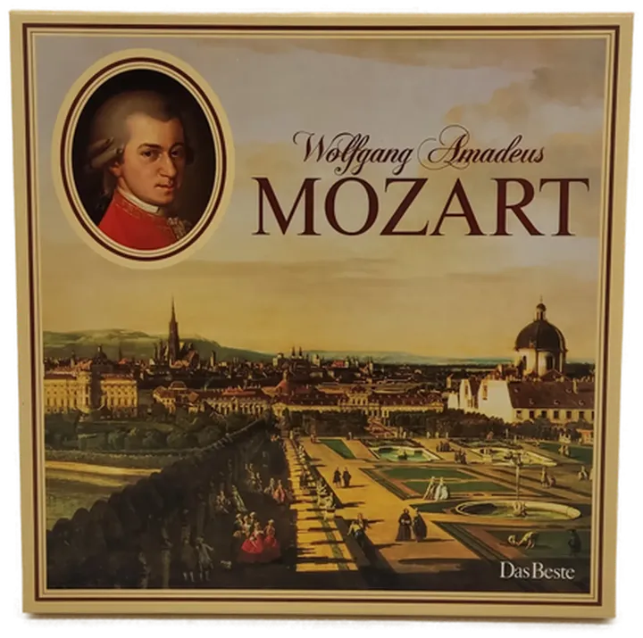 Vinyl 4 Stück Schallplatten Wolfgang Amadeus Mozart  von Das Beste Verlag - Bild 1