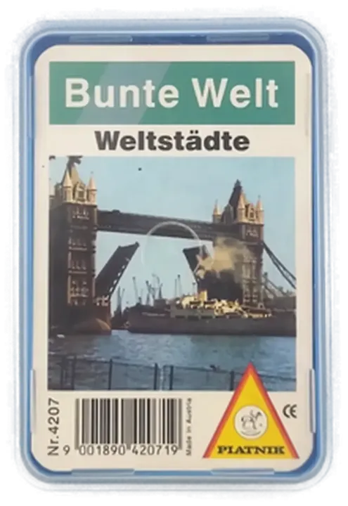 Bunte Welt - Weltstädte Kartenspiel - Bild 1