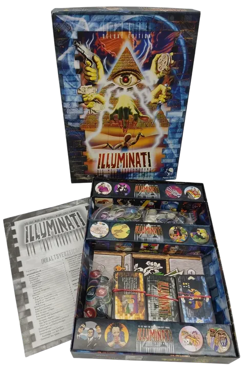 Illuminati Deluxe Edition - Die Weltverschwörung - Pegasus Spiele  - Bild 3