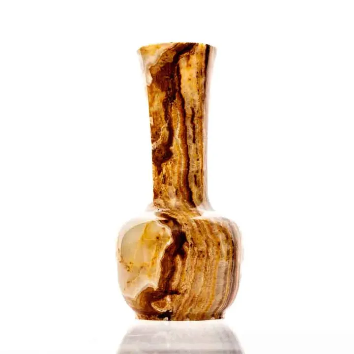 Onyx Vase handgemacht ca. 21 cm - Bild 1