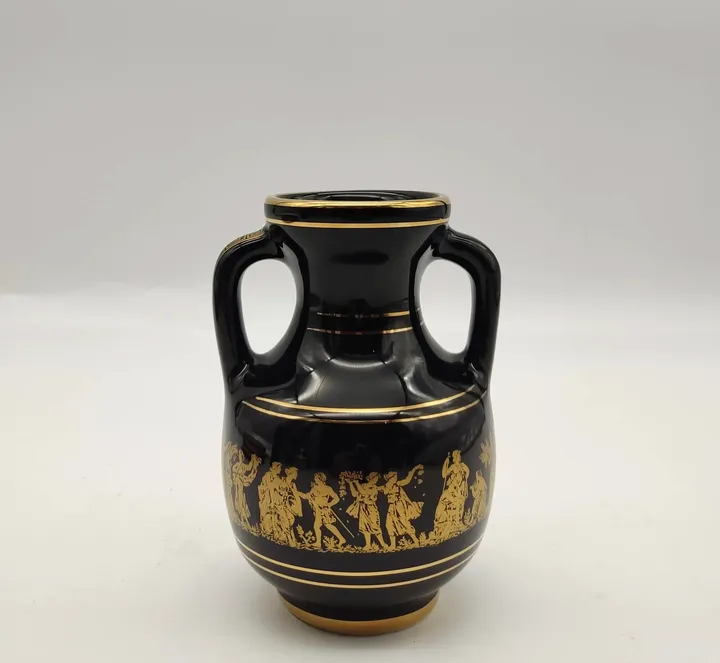 Handbemalte Keramik Vase - Bild 1