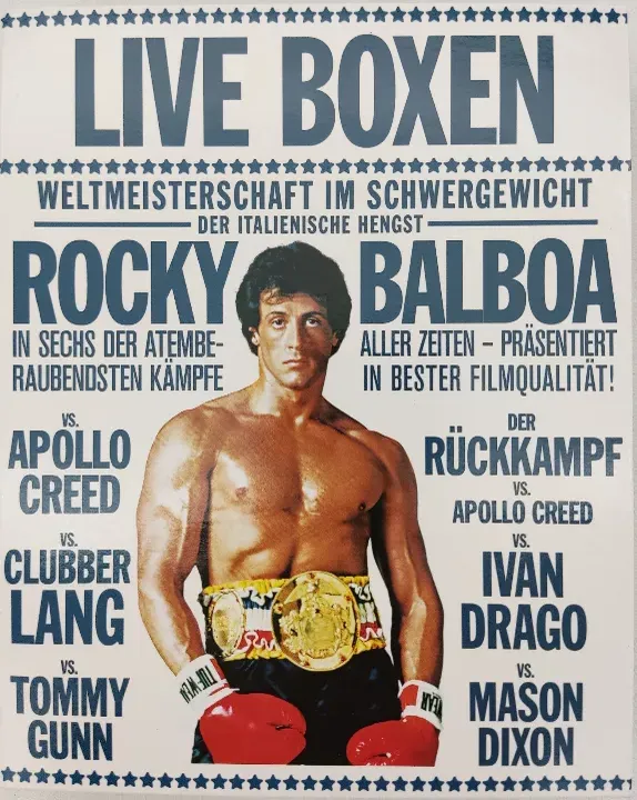 6er DVD Set - Live Boxen Rocky Balboa  - Bild 1