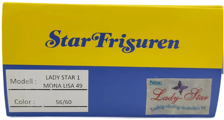 STAR FRISUREN MONA LISA Perücke - Modell LADY STAR 1/MONA LISA 49. Farbe Grau (56/60) - Bild 6