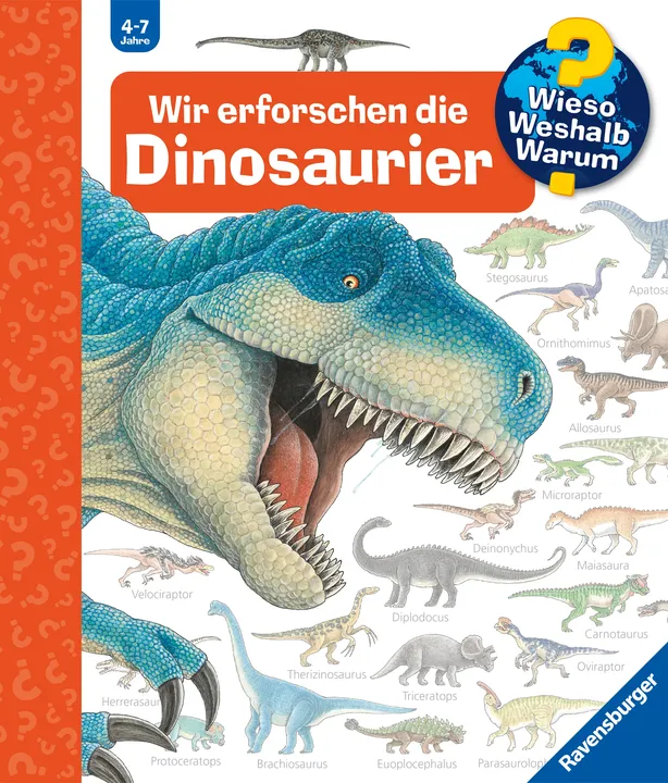 Wieso? Weshalb? Warum?, Band 55: Wir erforschen die Dinosaurier - Ravensburger  - Bild 1