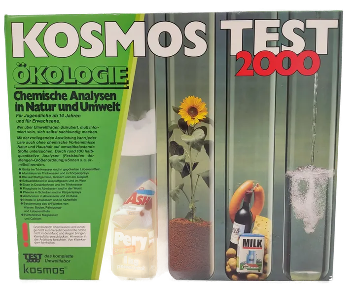 KOSMOS Test 2000 Ökologie - das komplette Umweltlabor originalverpackt - Bild 2