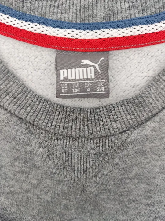 Puma Kinder Pullover grau Gr.104 - Bild 3