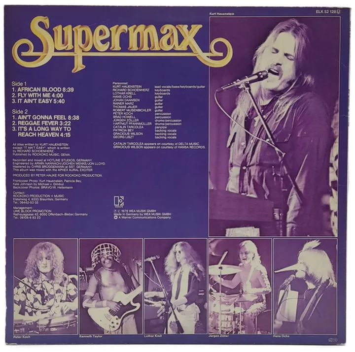 SUPERMAX Langspielplatte 