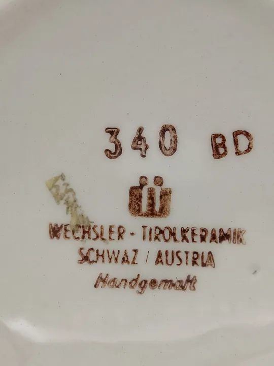 Wechsler Tirolkeramik Krug  Höhe ca. 18 cm - Bild 2