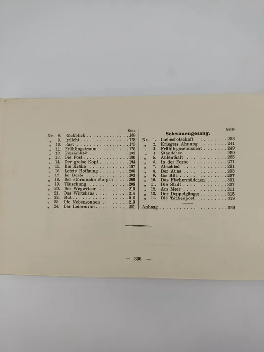 Schubert´s Liederzyklen: Die schöne Müllerin, Winterreise und Schwanengesang- Franz Schubert, Heinrich Kralik (Hrsg.) - Bild 3