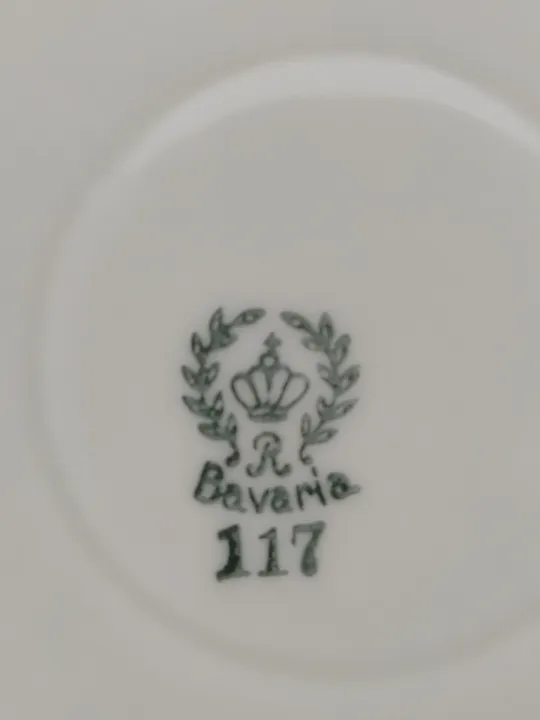 Bavaria Porzellan Suppenschüssel mit Deckel, Vintage - Bild 2