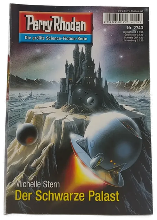  Romanheft Perry Rhodan Der Schwarze Palast Erstauflage Nr. 2743 - Bild 1