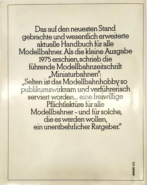 Modelleisenbahn - Ein Handbuch für Modellbahner - Burkhardt Kiegeland - Bild 2