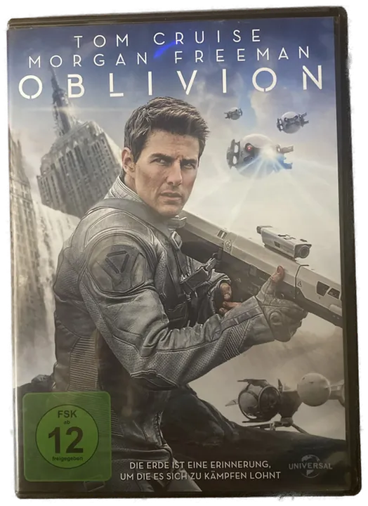 Tom Cruise und Morgan Freeman - Oblivion - DVD - Bild 1