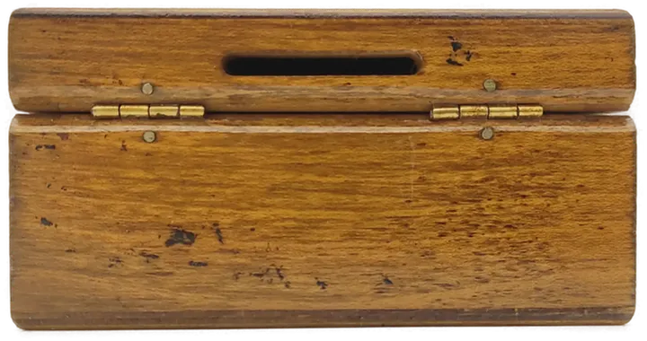kleine verzierte Holzbox  - Bild 4