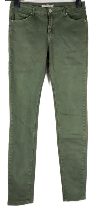 Jeans 'One Love', lang mit Taschen, dunkelgrün, Größe M - Bild 1
