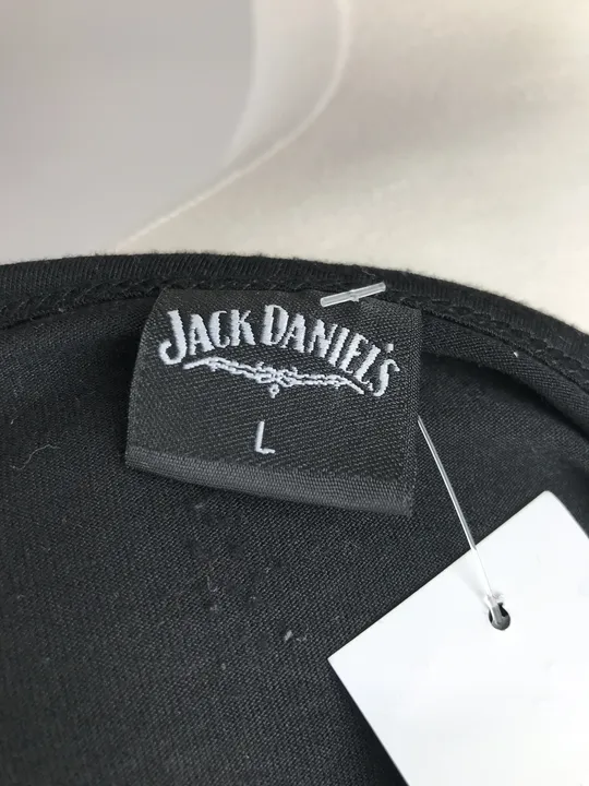 Feuerspeiender Drache T-Shirt - Jack Daniel's Tennessee Whiskey - V-Ausschnitt Gr. L - Bild 4