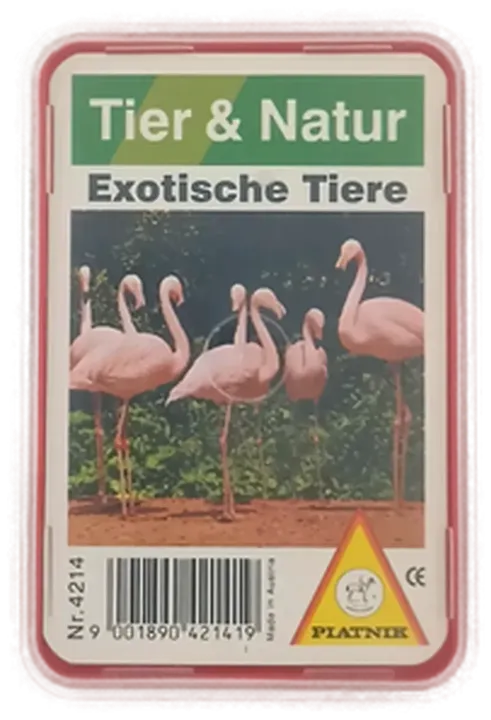 Exotische Tiere - Kartenspiel  - Bild 1