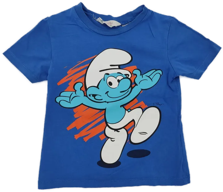 H&M Baby T-Shirt blau - 86-92 - Bild 1