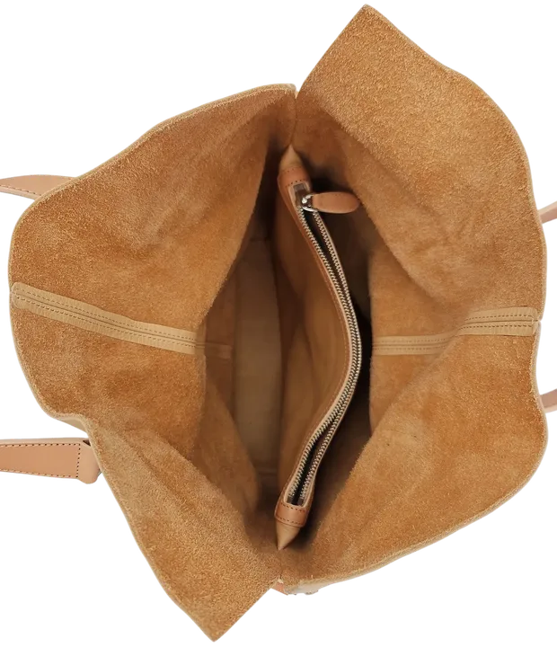 Max V. Koenig Damen Handtasche mit Fransen, creme - mittel - Bild 4