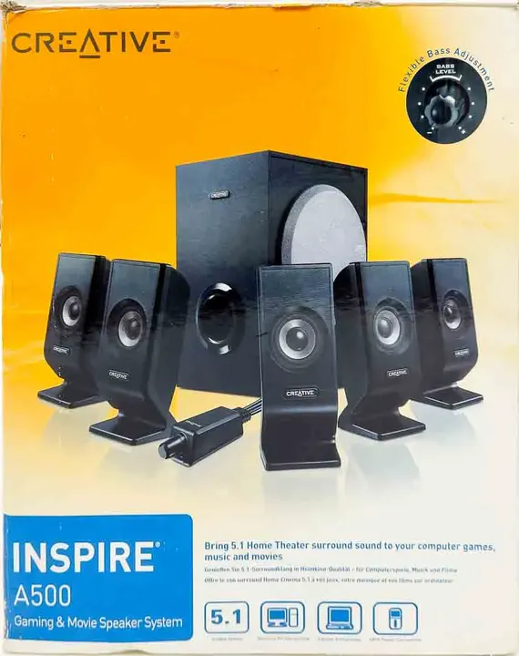 Creative Inspire A500 5.1 PC Lautsprechersystem - Bild 3