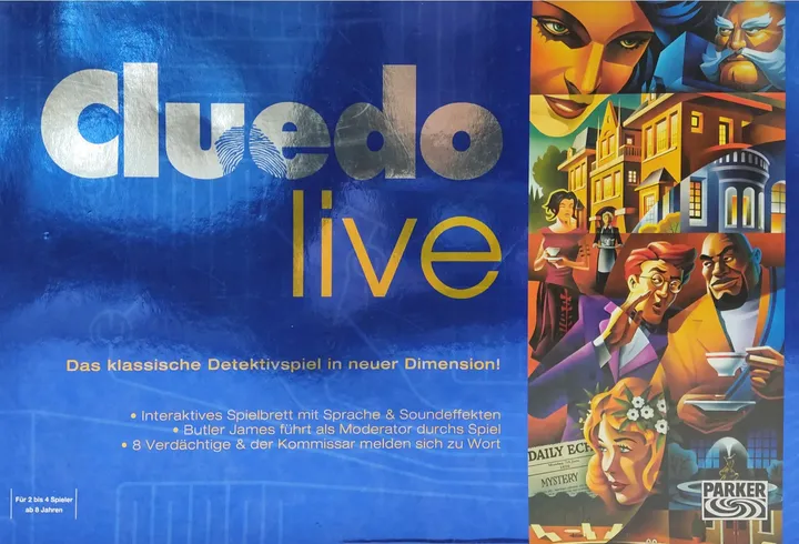 Cluedo live - Gesellschaftsspiel - Parker  - Bild 1