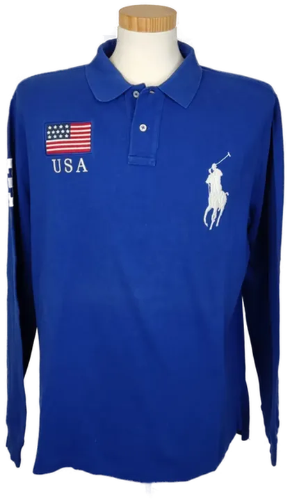 Ralph Lauren Herren Poloshirt blau Gr. XL - Bild 1