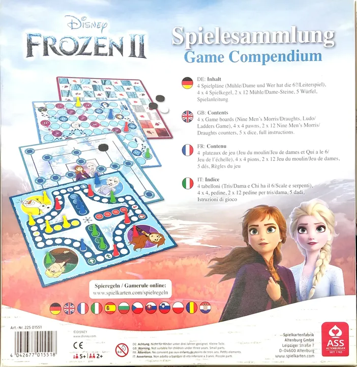 Disney Frozen 2, Game Compendium - Spielesammlung - ASS - Bild 2